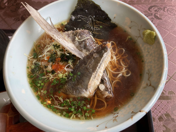 「飛び魚ラーメン」@Restaurant & Caffe 屋久島の写真