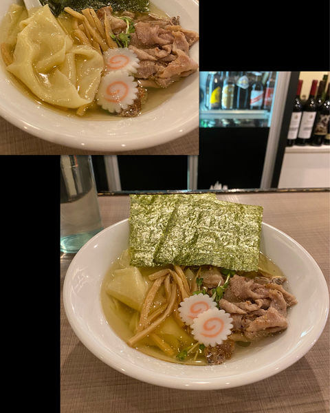 「丸鶏ラーメン(塩)¥750 (パッパルデッレ・手切麺で)」@ZeCT byLmの写真