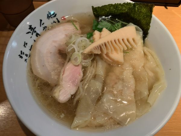 「海老ワンタン淡麗とりそば」@麺匠 清兵衛の写真