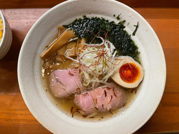「魚元素塩ラーメン」@麺元素の写真