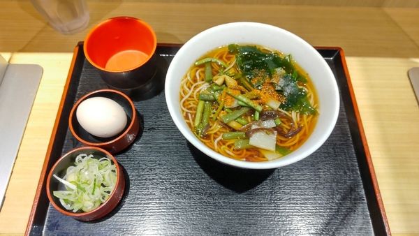 「朝そば」@いろり庵きらく 南浦和店の写真