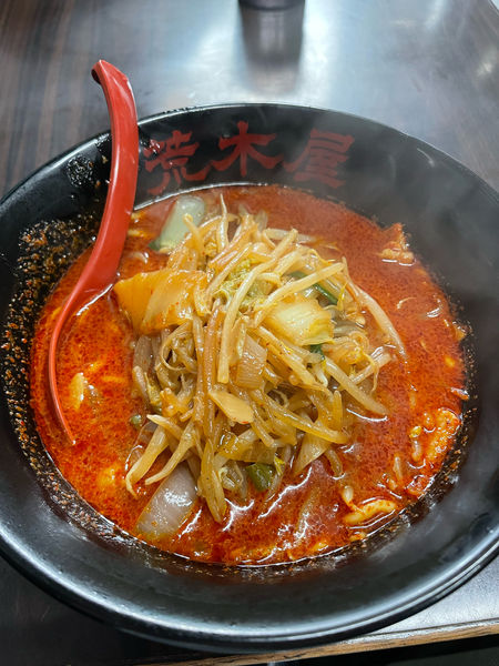 「大辛野菜麺」@元祖旨辛系タンメン 荒木屋の写真