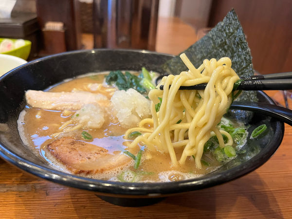 「鶏白湯らーめん　800円」@三代目麺処 「まるは」極 船橋店の写真