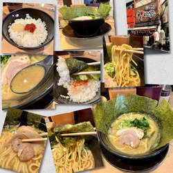 豚骨醤油ラーメン760円＋のり100円＋小ライス（無料）