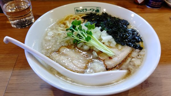 「（限定）背脂煮干しらーめん８５０円」@らーめん ニューカッパの写真