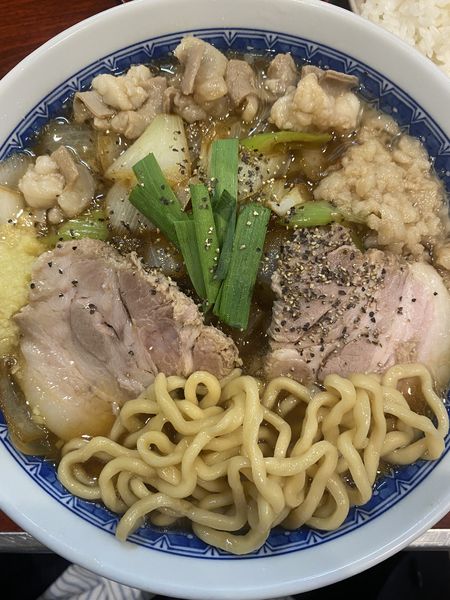 「特製スタミナ中華セット 1280」@中華そば たた味の写真