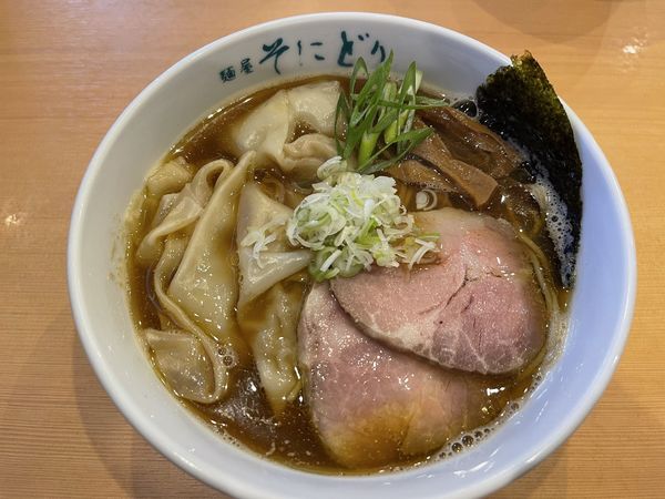 「海老わんたん麺」@麺屋 そにどりの写真