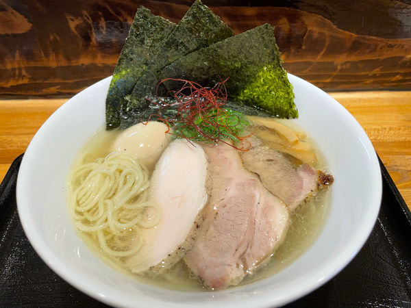 「特製塩ラーメン1200円」@麺ゃ みくりの写真