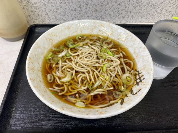 「かけそば280円」@みまつの写真