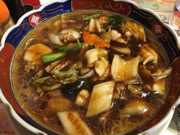 「五目ラーメン」@広東飯店 美香園の写真