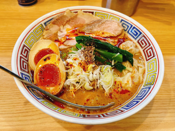 「特製担々麺」@ほっこり中華そば もつけの写真