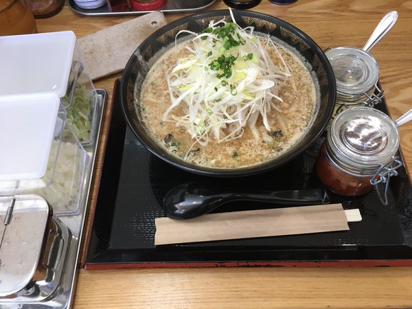 「味噌ラーメン(700¥-700¥)」@優勝軒 日立店の写真