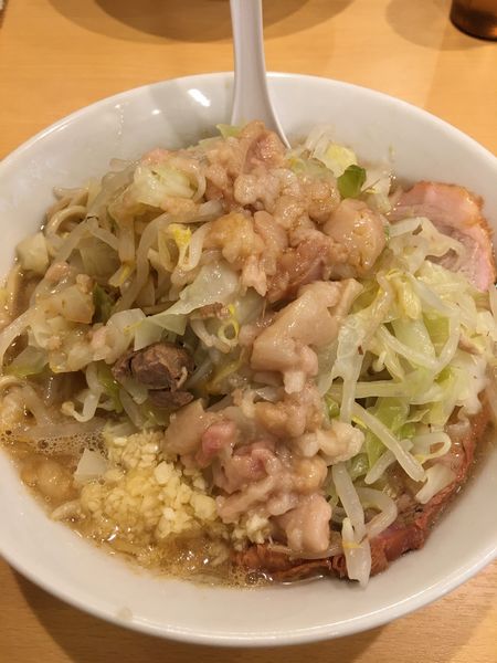 「小ラーメン　750円」@ラーメン二郎 前橋千代田町店の写真