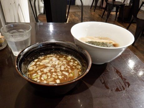 「つけ麺（少なめ）」@つけ麺 麦の香の写真