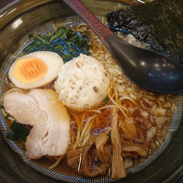 「自然薯らーめん1050円」@権現茶屋の写真