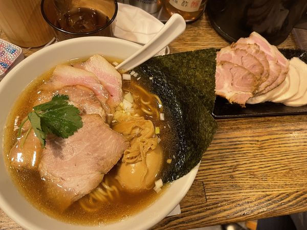 「煮干しそば」@新橋 纏の写真