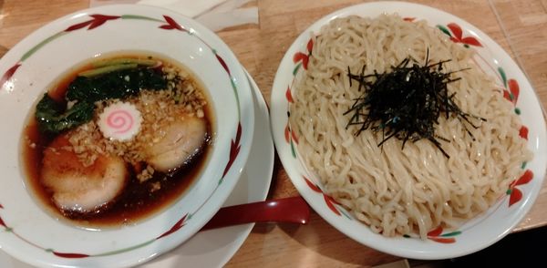 「醤油つけめん」@らーめん天神下 大喜の写真