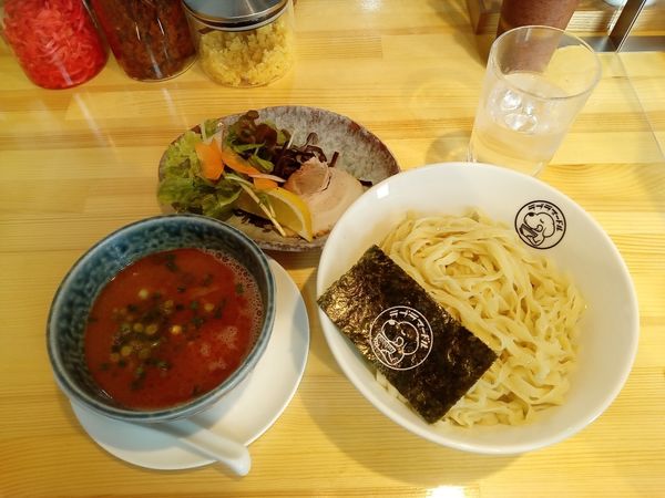 「鎌倉赤とんこつつけ麺　大盛り」@LOVE la NOODLEの写真