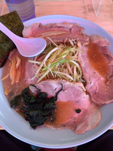 「ねぎチャーシュー中（1,000円）」@◯つばき食堂の写真