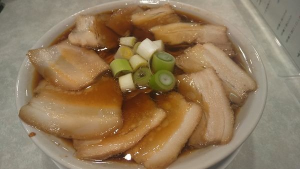 「チャーシュー中華そば(¥830)」@濃厚中華そば 佐とうの写真