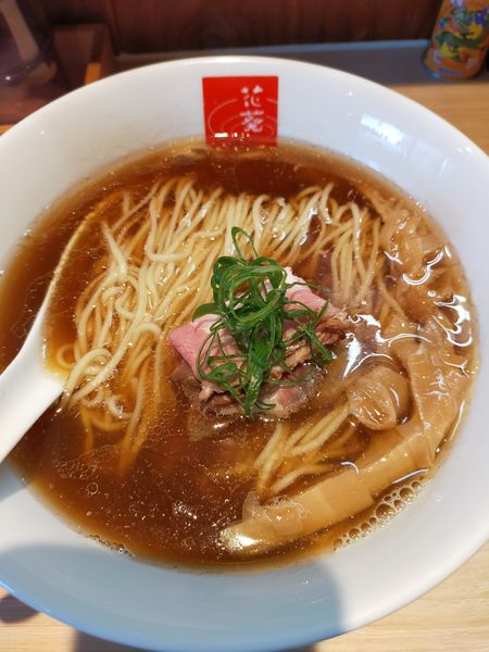 「煮干し中華そば」@煮干中華そば ハナアオイの写真