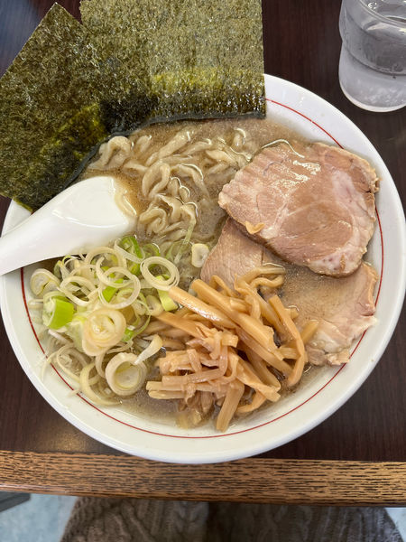 「塩中華 750円」@手打ち中華そば 酒田の写真