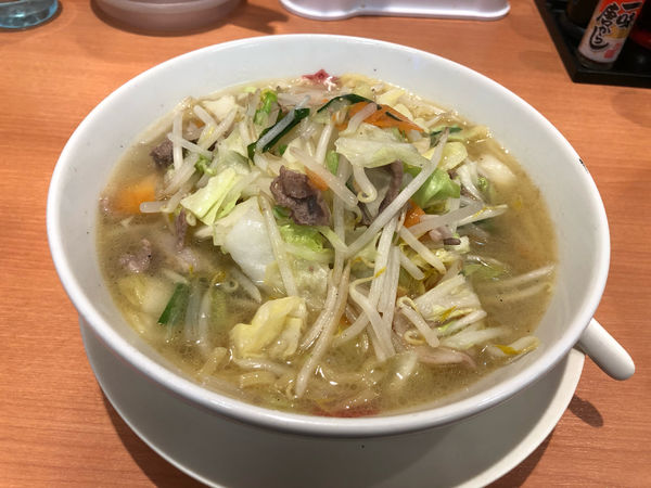 「野菜たっぷりタンメン」@日高屋 西新宿1丁目店の写真