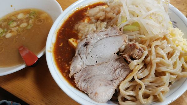 「麻婆つけ麺G」@中華そば つけ麺 村岡屋の写真