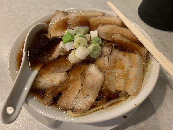 「ちゃーしゅー中華そば　830円」@濃厚中華そば 佐とうの写真