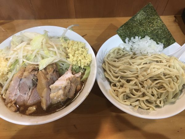「豚骨魚介つけ麺　930円」@ラーメン 滋悟郎の写真