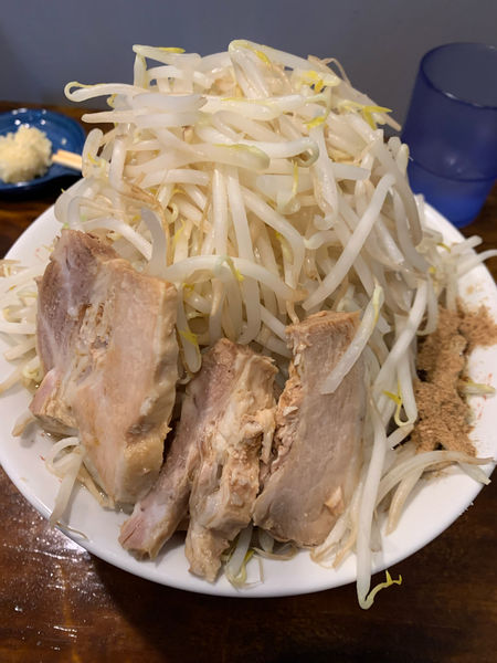 「魚介次郎ラーメン全マシマシ　780円」@らぁめん 次男の写真