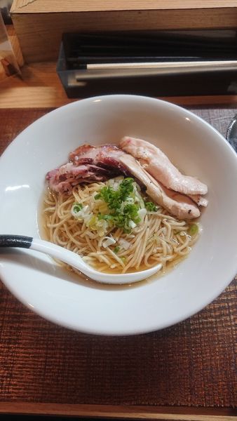 「浅利塩蕎麦」@芛堂寺の写真