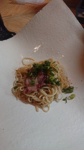 「煮干しoil替え玉」@芛堂寺の写真