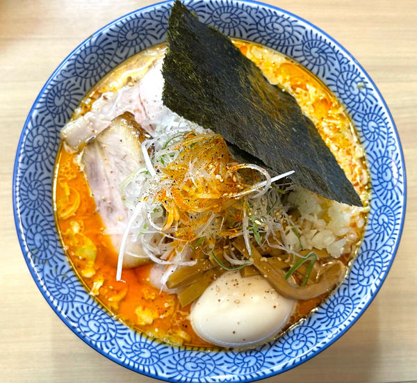 「特製ごまの辛いそば(大盛り)、多賀野丼」@中華そば 多賀野の写真