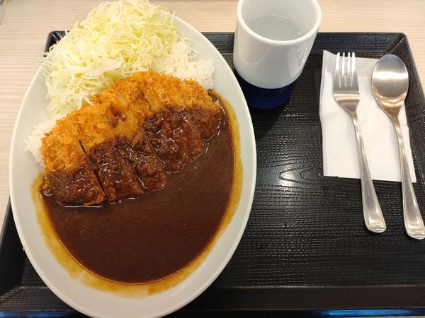 「（期間限定）カツカレー 竹　８６９→５５０円」@かつや 足立一ツ家店の写真