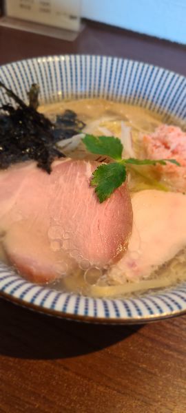 「本日の魚介そば「ずわい蟹」」@旬菜麺屋 雅流の写真