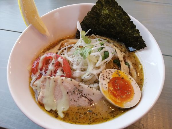 「鶏ジェノベーゼ¥820」@麺処 A⭐︎UNの写真