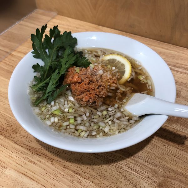 「【限定】あん肝そば」@中華そば You Leeの写真