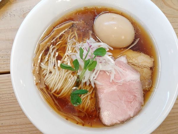 「味玉kiri_soba（流山本みりん醤油）」@The Noodles & Saloon Kiriyaの写真