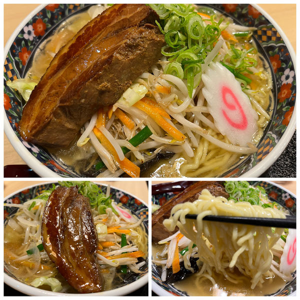 「野菜たっぷり塩タンメン 913円 ＋ 旨とろ角煮 330円」@五穀みそらーめん 味噌屋蔵之介 所沢けやき台店の写真