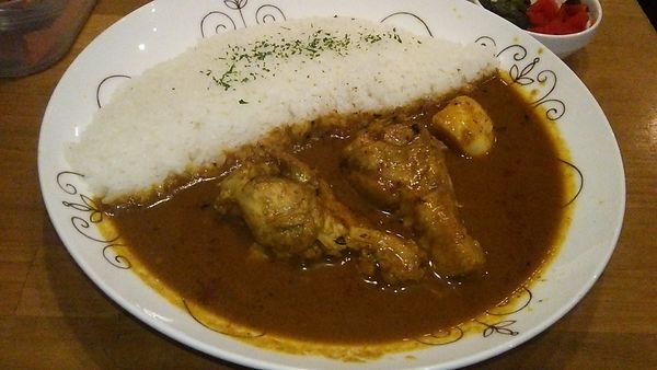 「チキンカレー 880円」@カリカリの写真