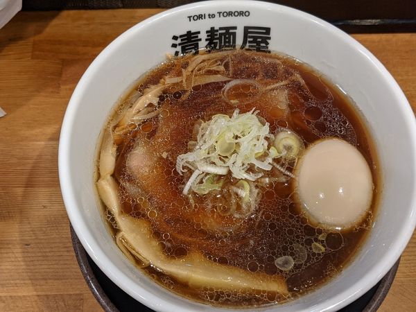 「鶏そば醤油」@清麺屋の写真