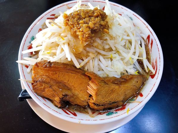 「風神ラーメン（800円）、中盛220g（無料）」@一麺惚 守護神の写真