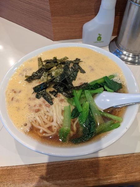 「納豆らあめん」@らぁめん ほりうち 本店の写真