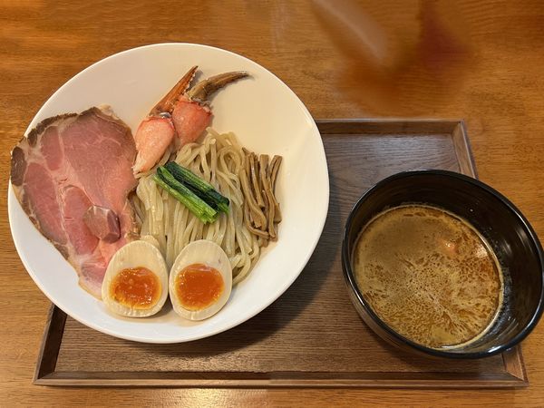 「かに味噌とエビ味噌のつけ麺・えびかに合戦」@らぁ麺はうす Sumika0の写真