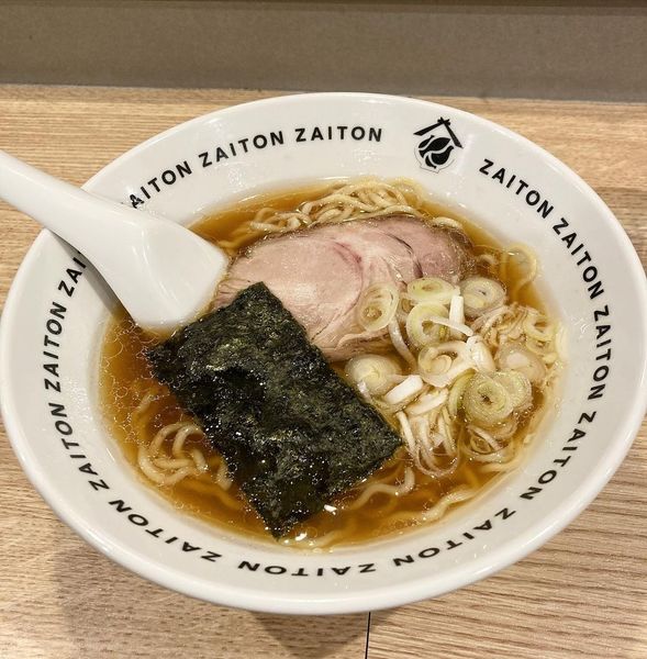 「中華そばランチセット（チャーシュー丼選択）」@ざいとん 警固店の写真