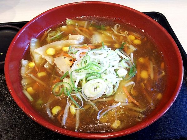 「肉野菜あんかけ中華」@ゆで太郎 平塚桜ヶ丘店の写真
