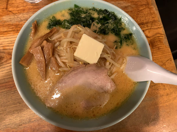 「味噌カレー牛乳ラーメン」@渡なべの写真