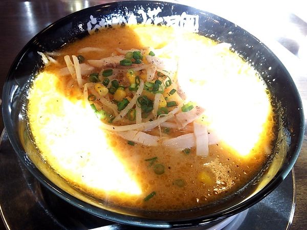「黄金の味噌ラーメン」@らあめん花月嵐 武蔵新田店の写真