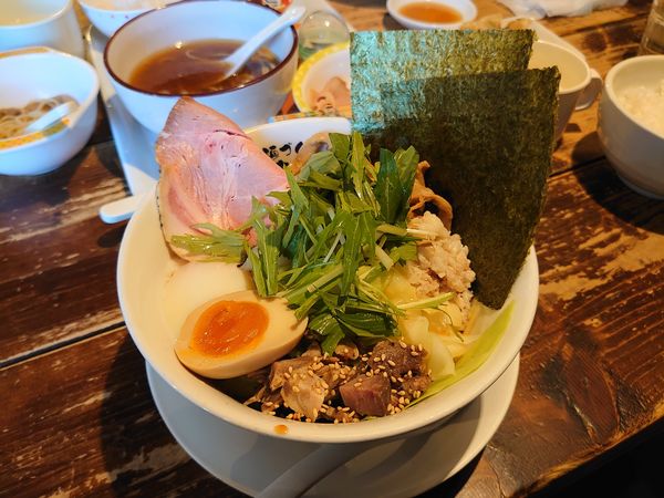 「蒼空和え麺特製 大盛」@麺づくり 蒼空 本店の写真